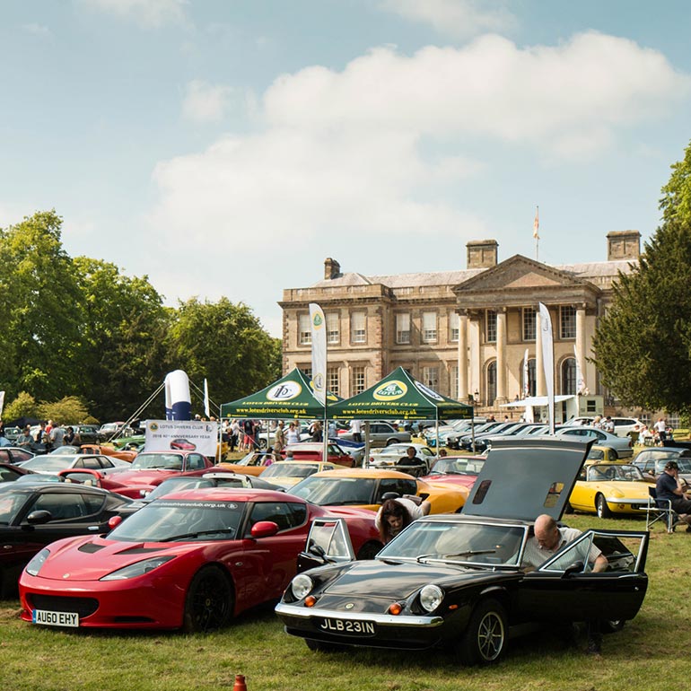 Car show at Ragley