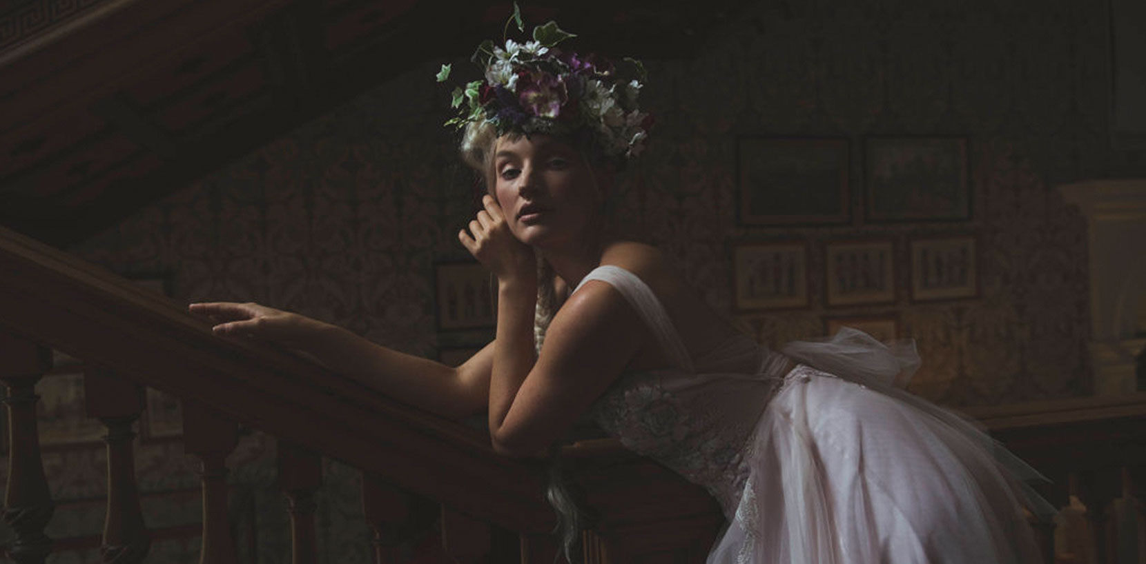 Fashion photography at Ragley Hall