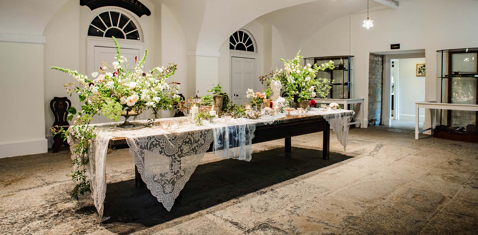 Ragley Hall wedding table