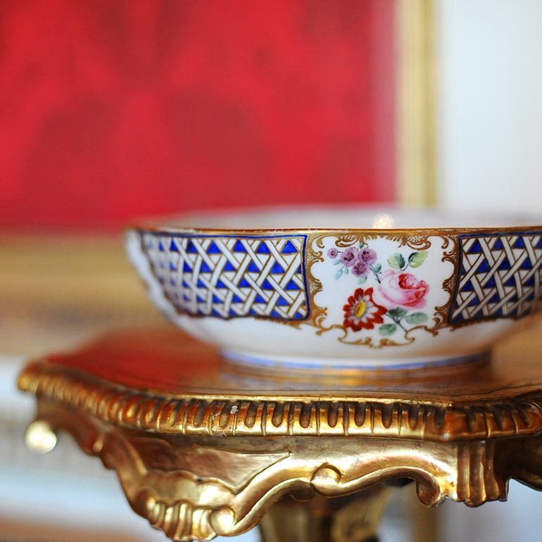 Ornate bowl at Ragley Hall