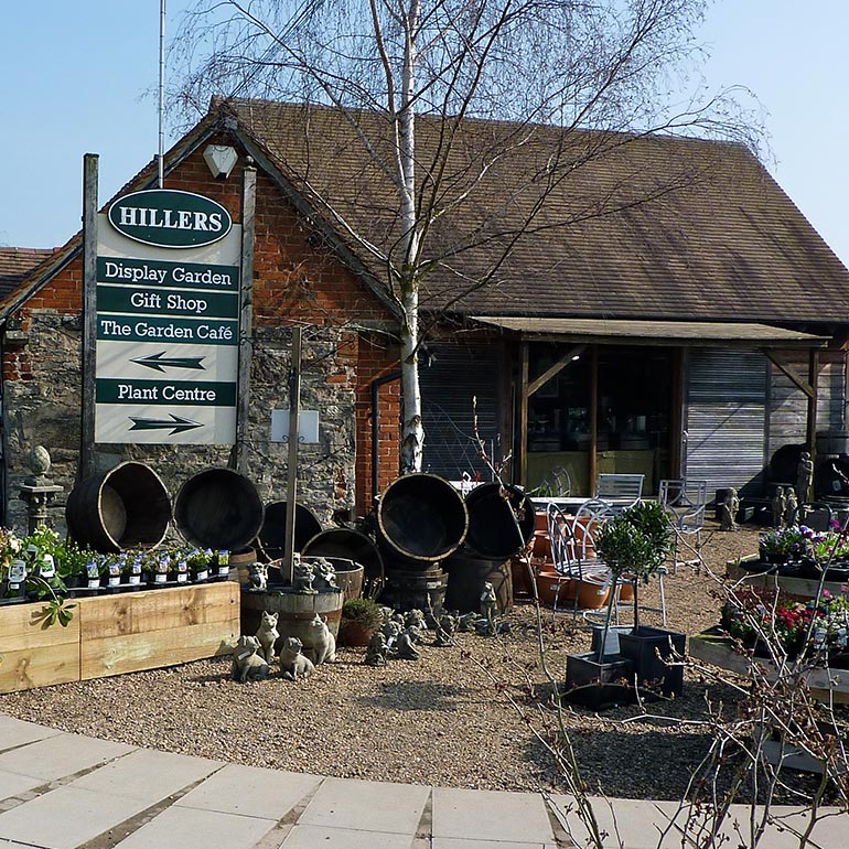 Hilliers shop near Ragley