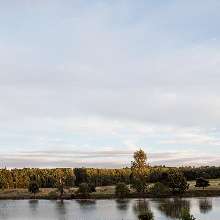 The lake at Ragley Hall