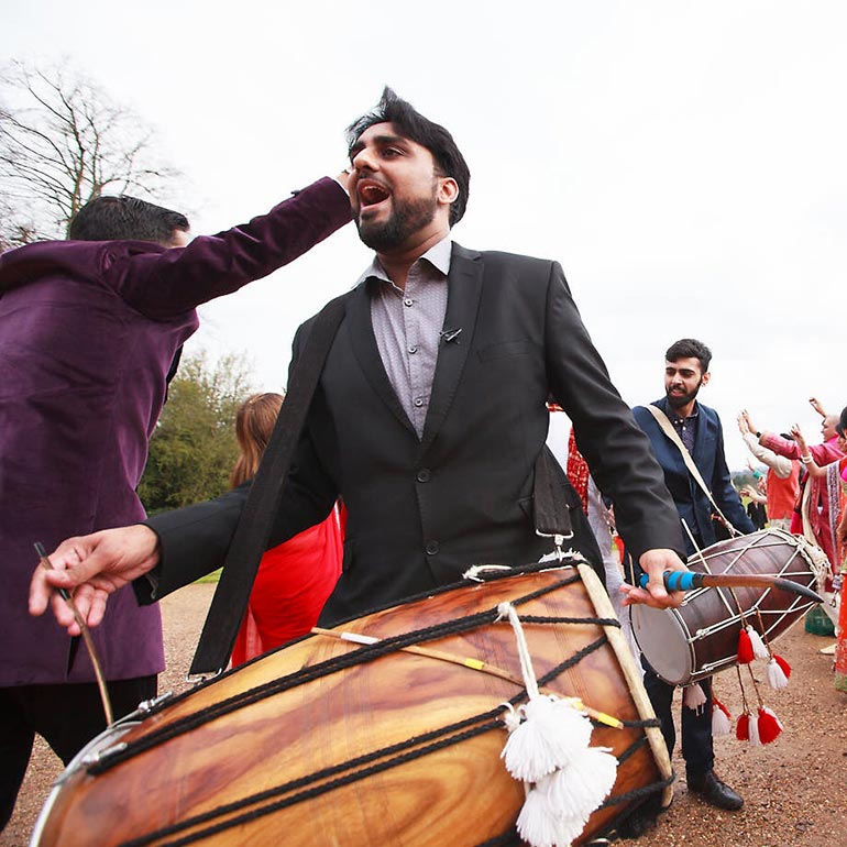 Asian wedding at Ragley