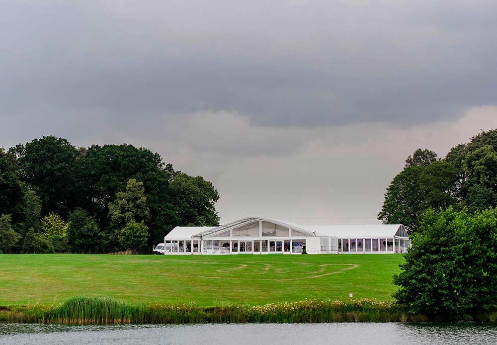 Marquee wedding at Ragley